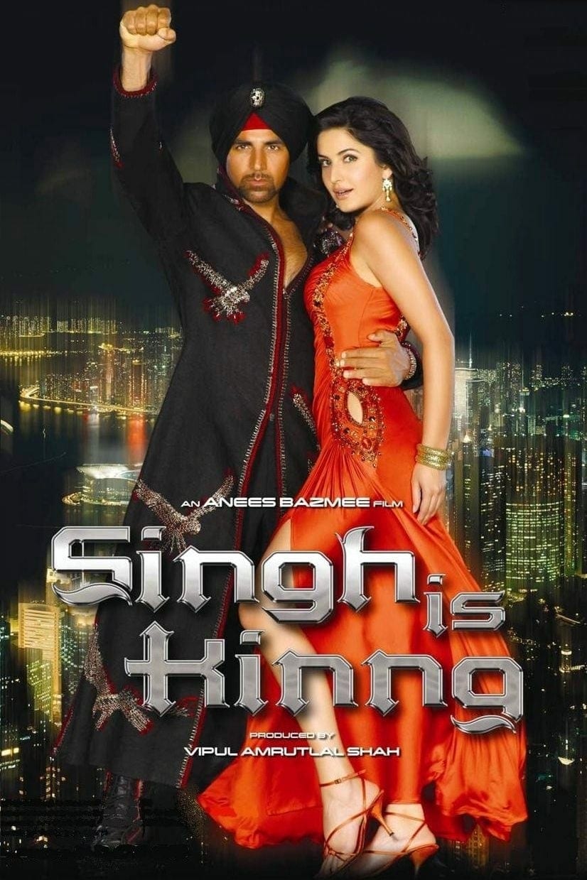 Poster for the movie "Singh Is Kinng"