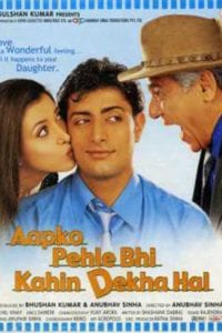Poster for the movie "Aapko Pehle Bhi Kahin Dekha Hai"