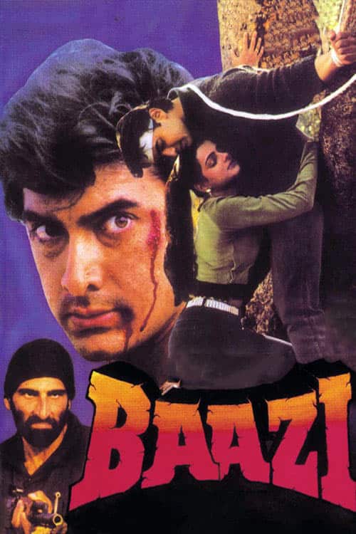 Poster for the movie "Baazi"
