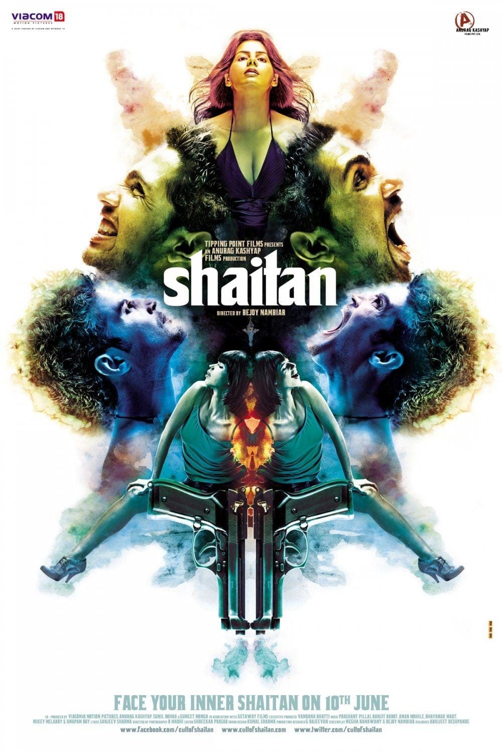Poster for the movie "Shaitan"
