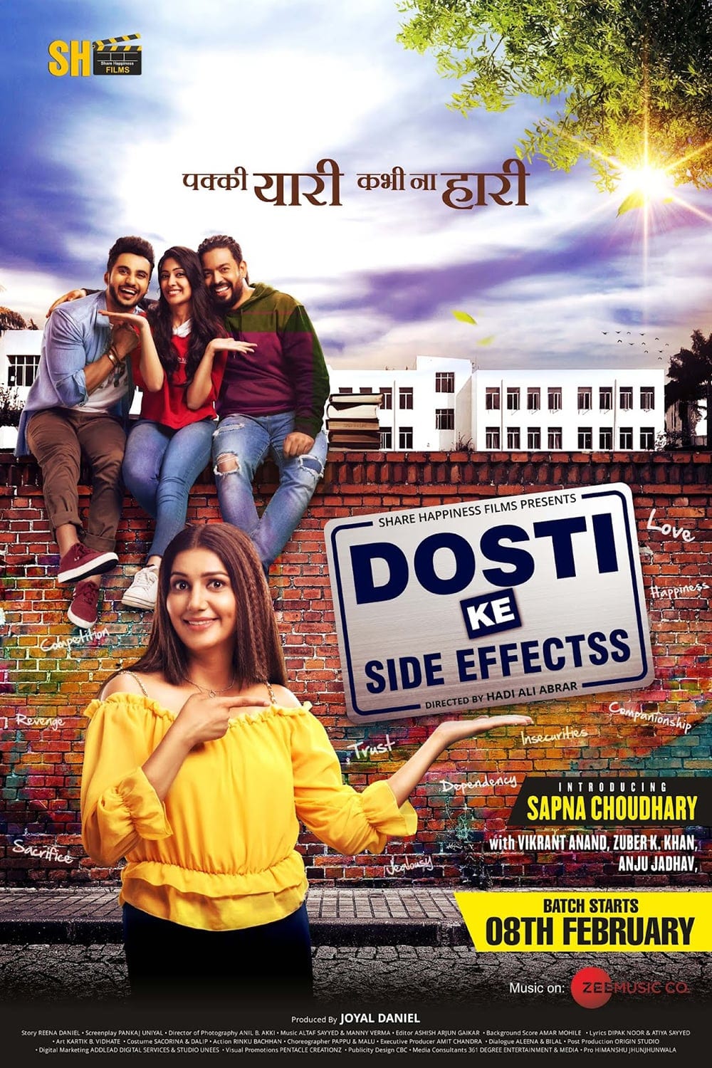 Poster for the movie "Dosti Ke Side Effects"