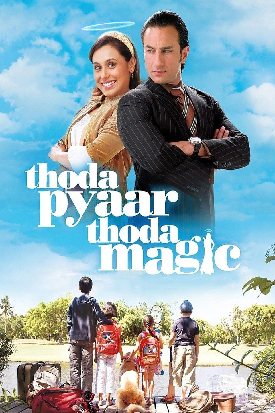 Poster for the movie "Thoda Pyaar Thoda Magic"