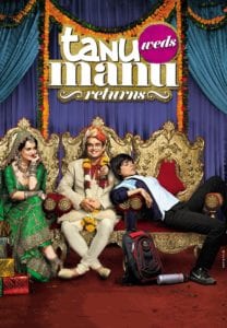 Poster for the movie "Tanu Weds Manu: Returns"