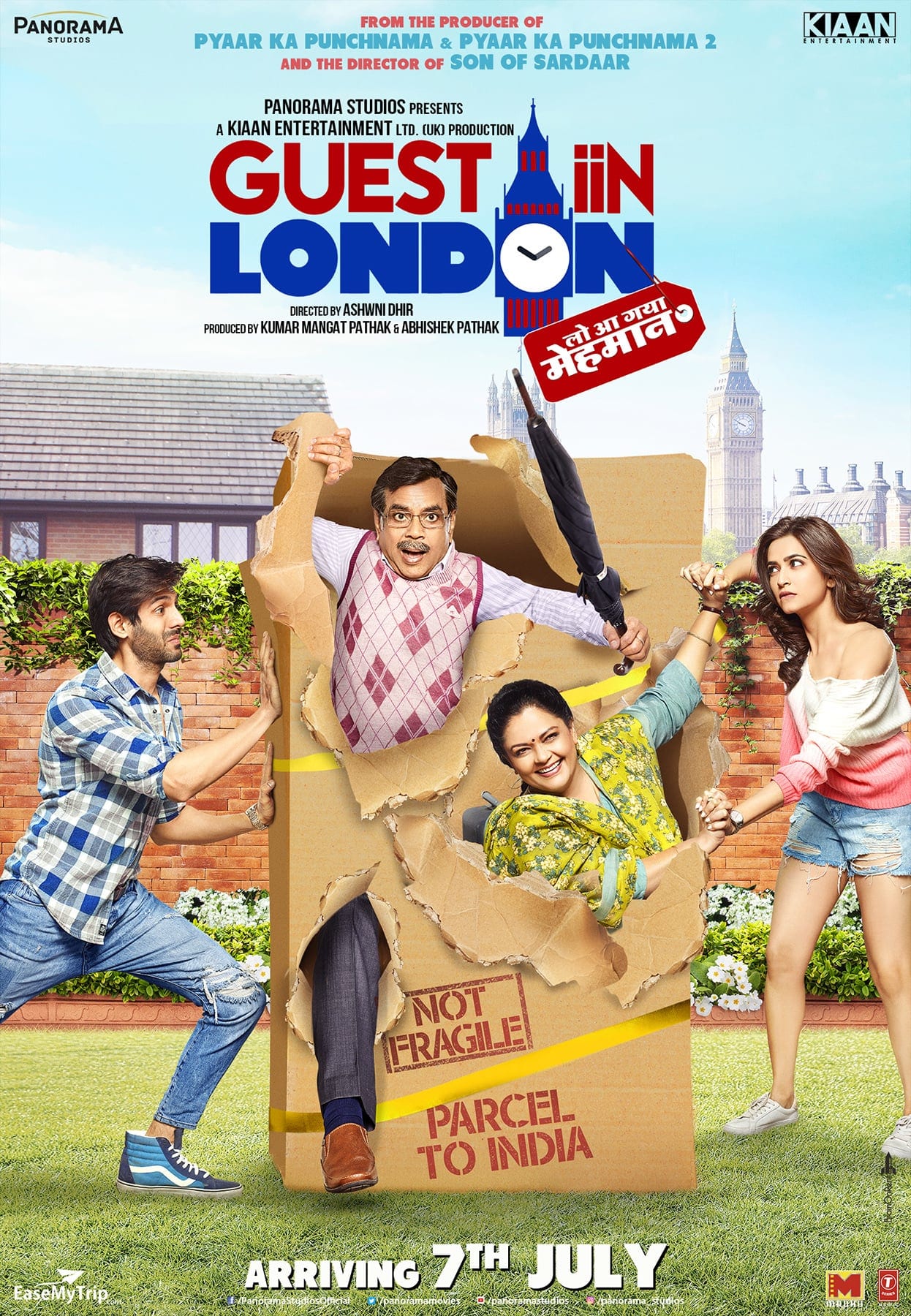 Poster for the movie "Guest iin London"