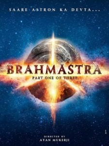 Poster for the movie "Brahmastra"