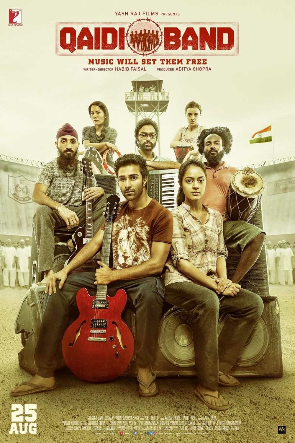 Poster for the movie "Qaidi Band"