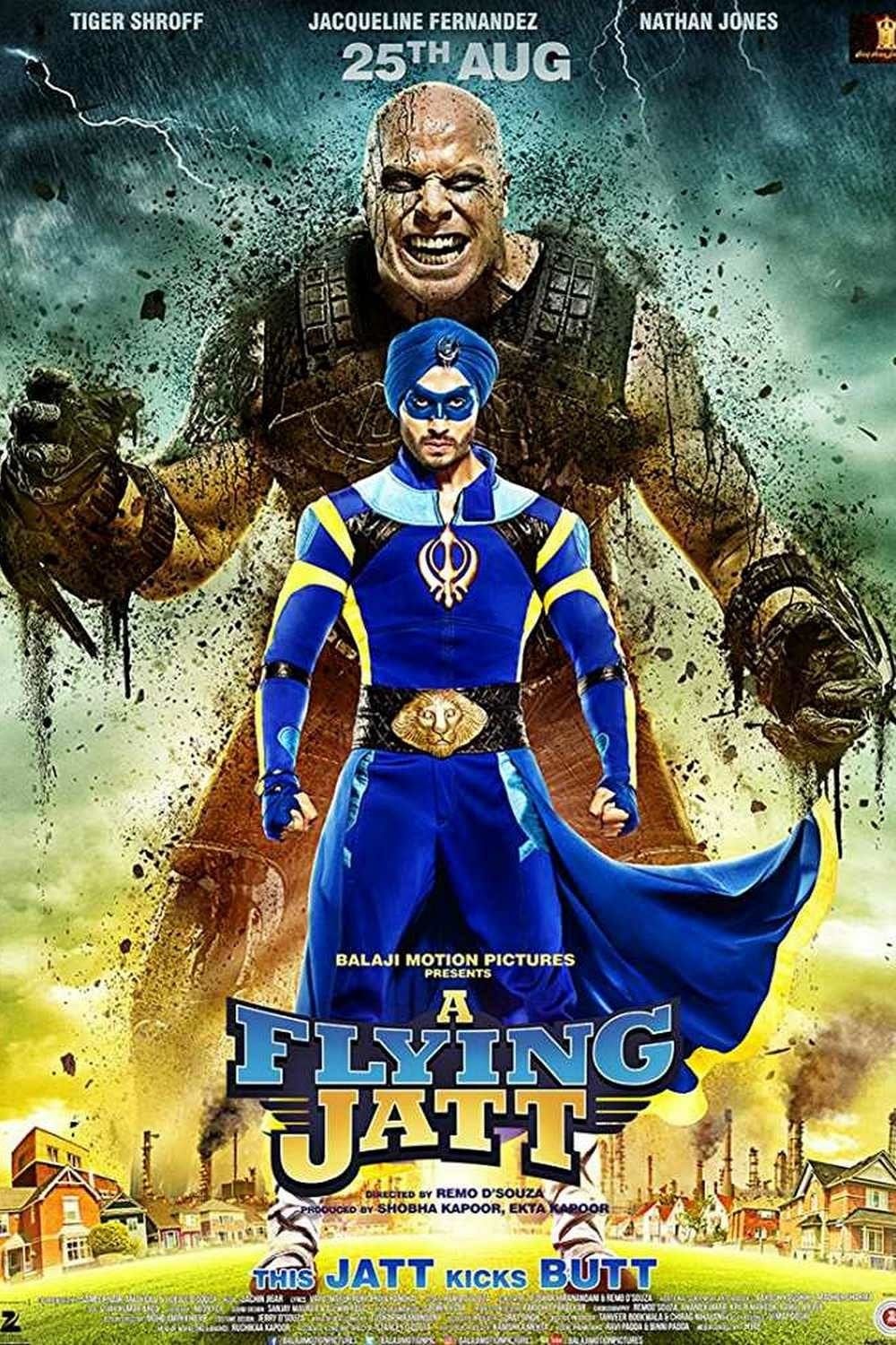 Poster for the movie "A Flying Jatt"