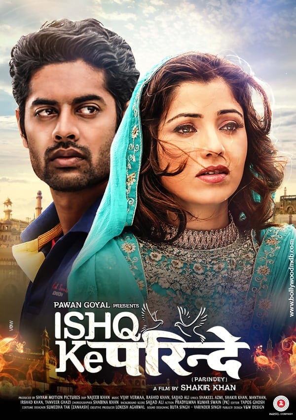 Poster for the movie "Ishq Ke Parindey"