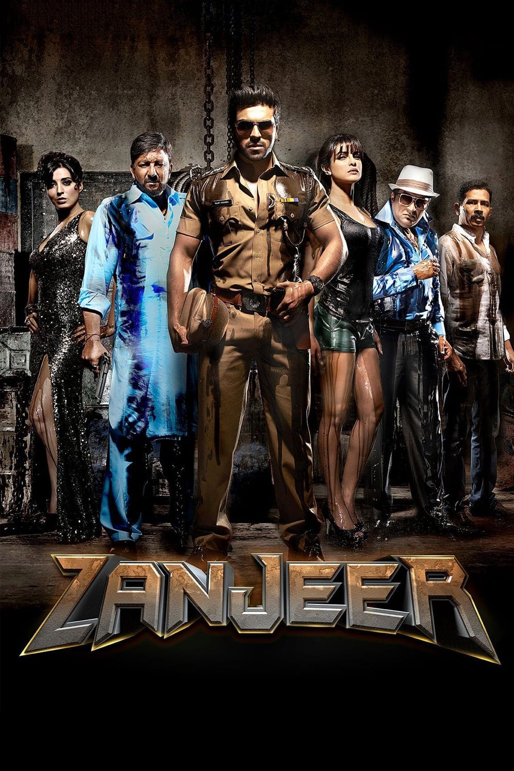 Poster for the movie "Zanjeer"