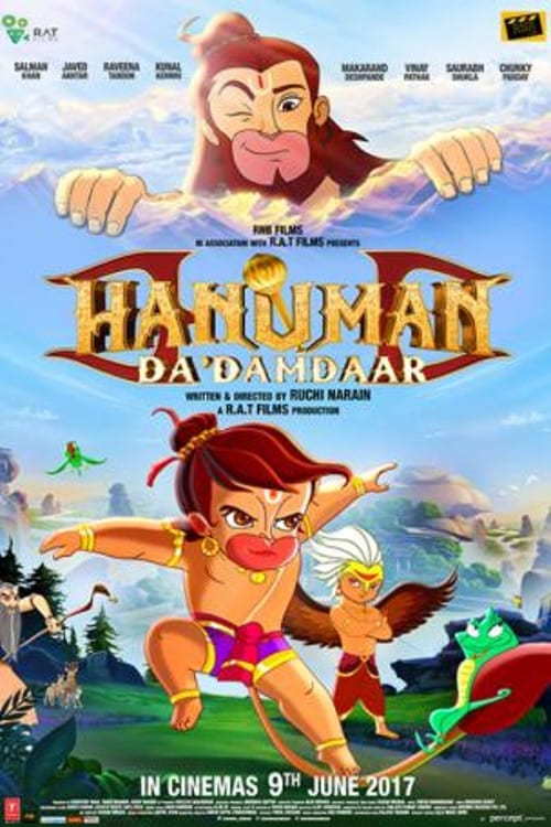 Poster for the movie "Hanuman Da Damdaar"