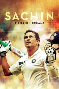 Poster for the movie "Sachin: A Billion Dreams"