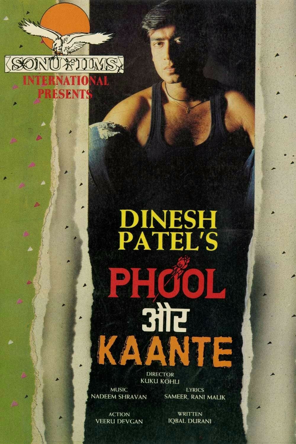 Poster for the movie "Phool Aur Kaante"