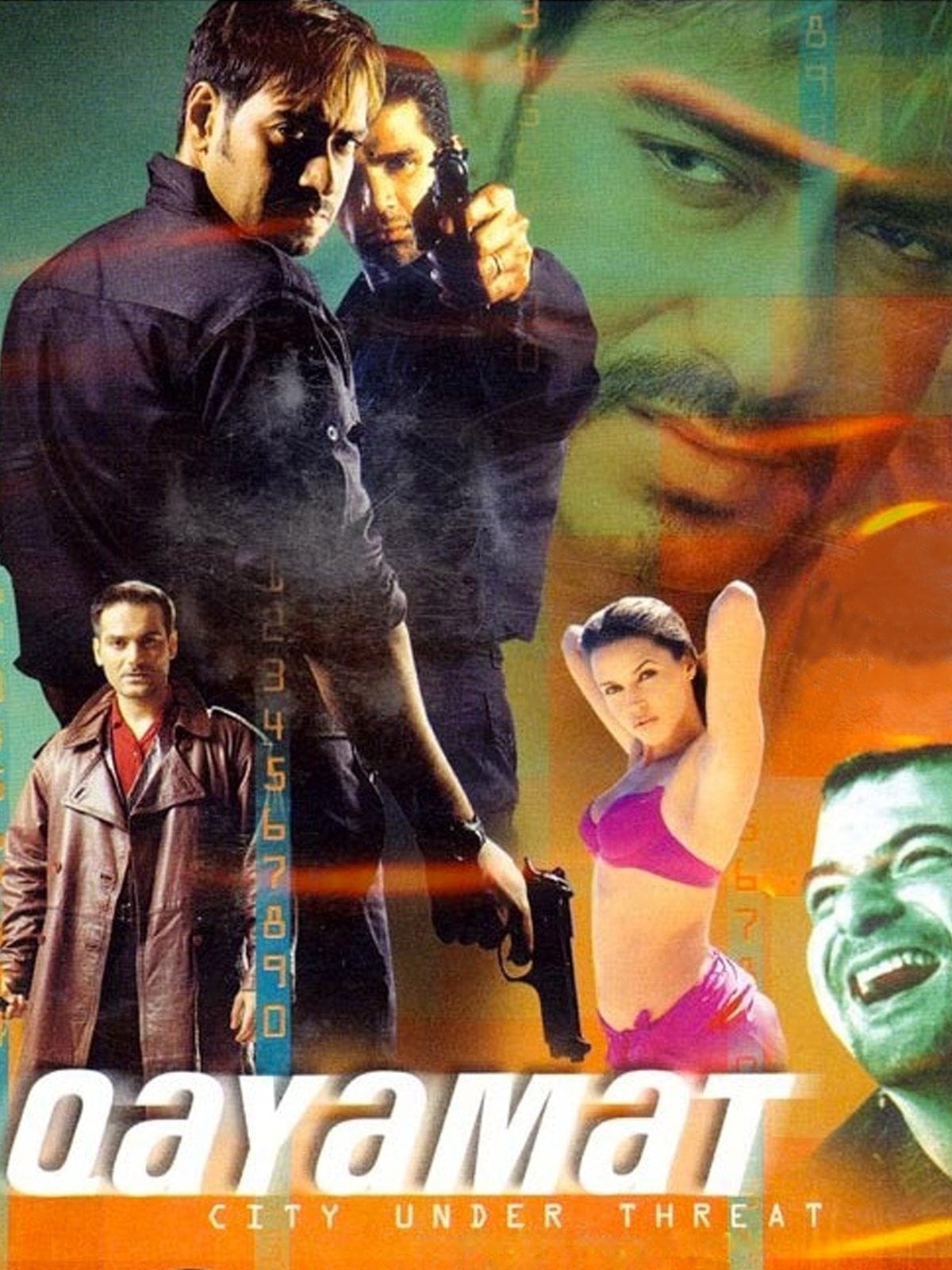 Poster for the movie "Qayamat: City Under Threat"