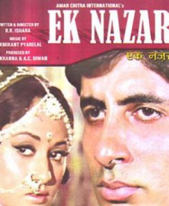 Poster for the movie "Ek Nazar"