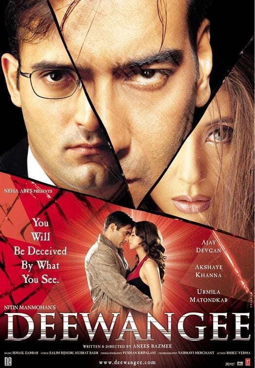 Poster for the movie "Deewangee"