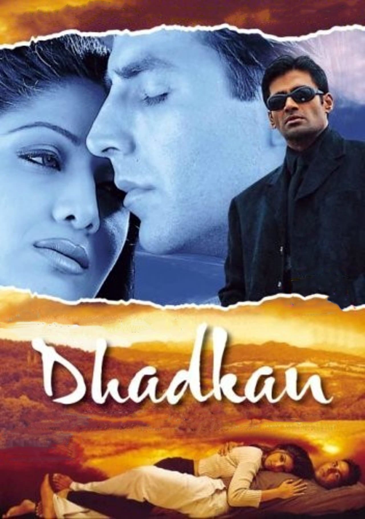 Poster for the movie "Dhadkan"