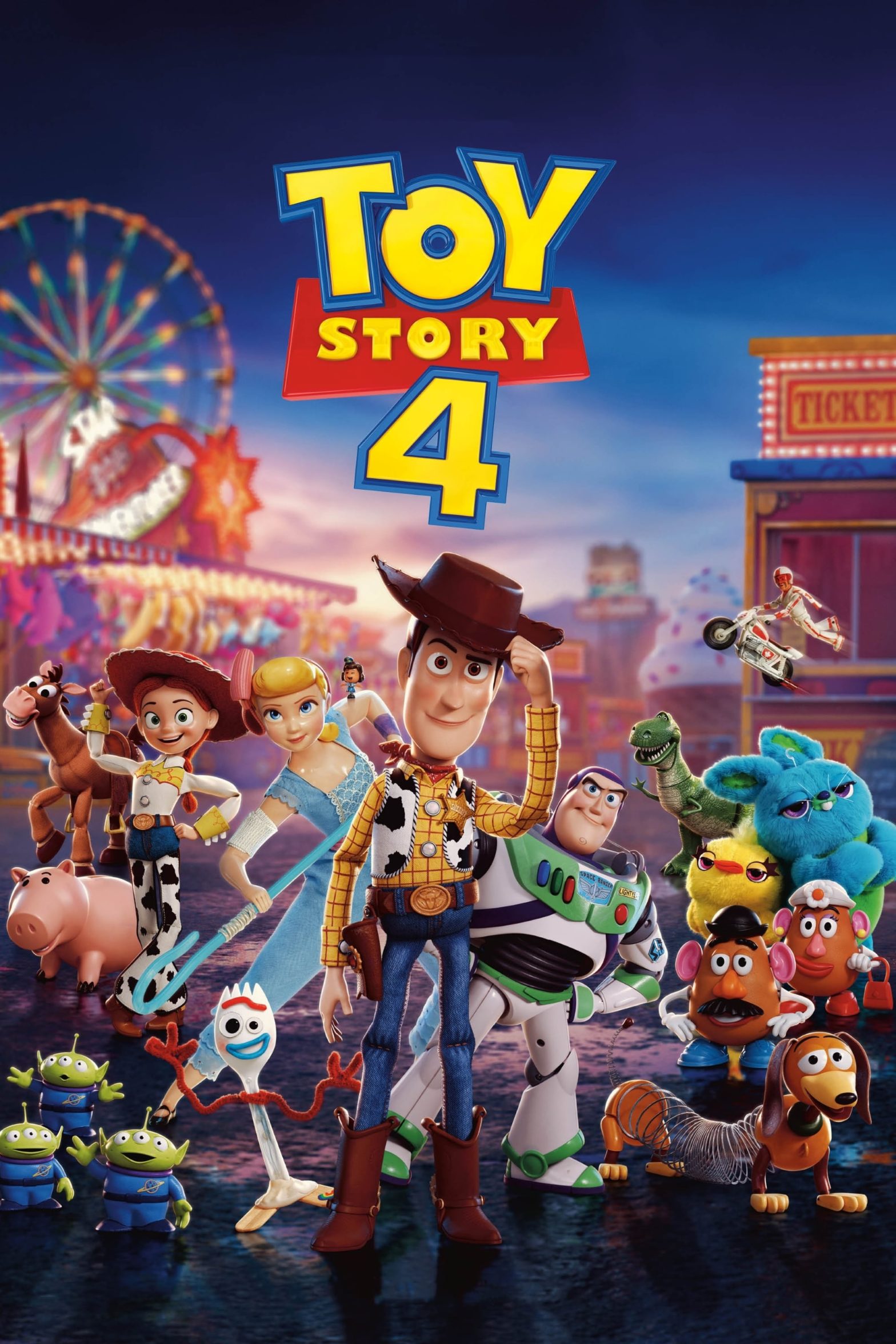 Poster for the movie "Toy Story 4"