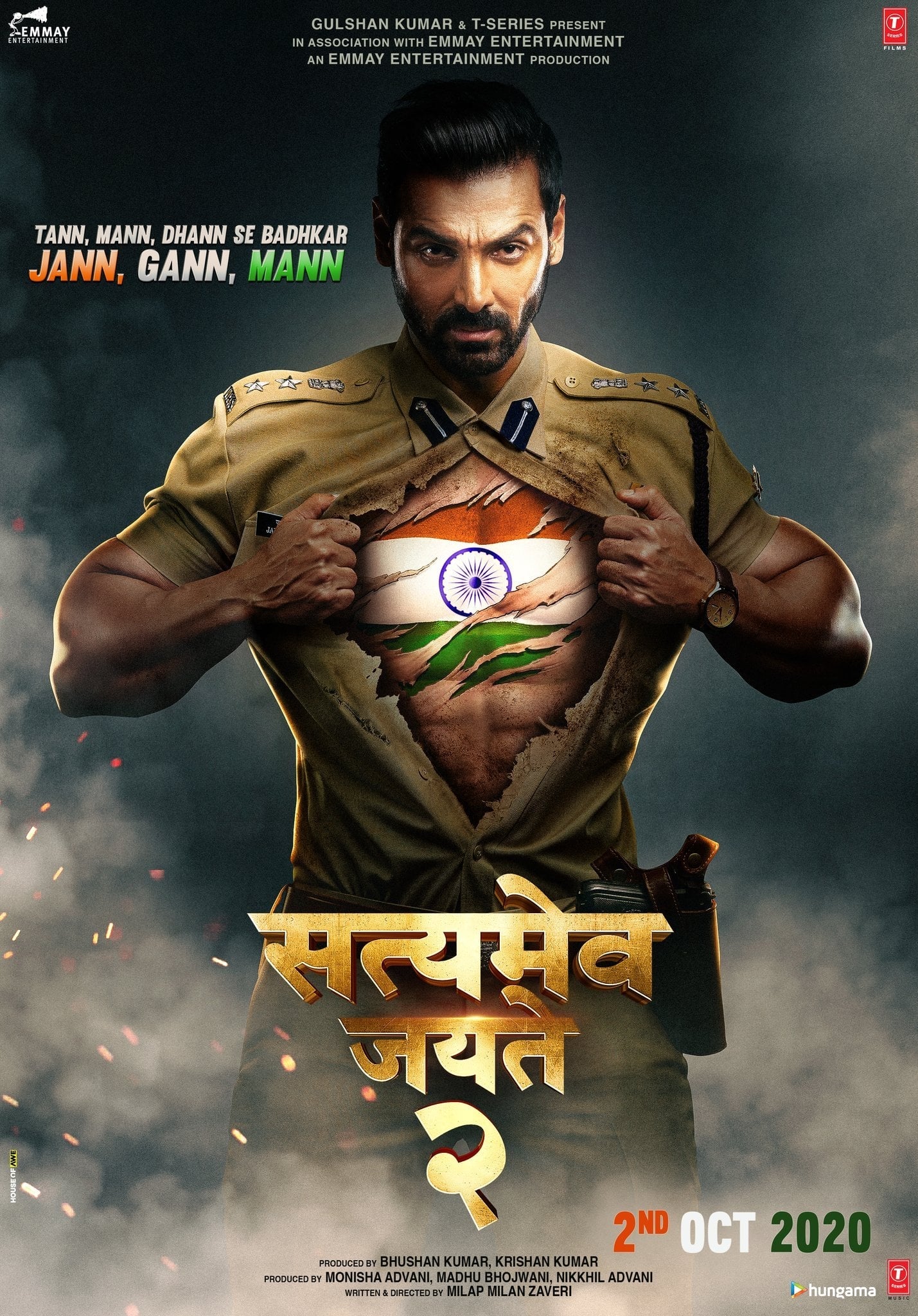 Poster for the movie "Satyameva Jayate 2"