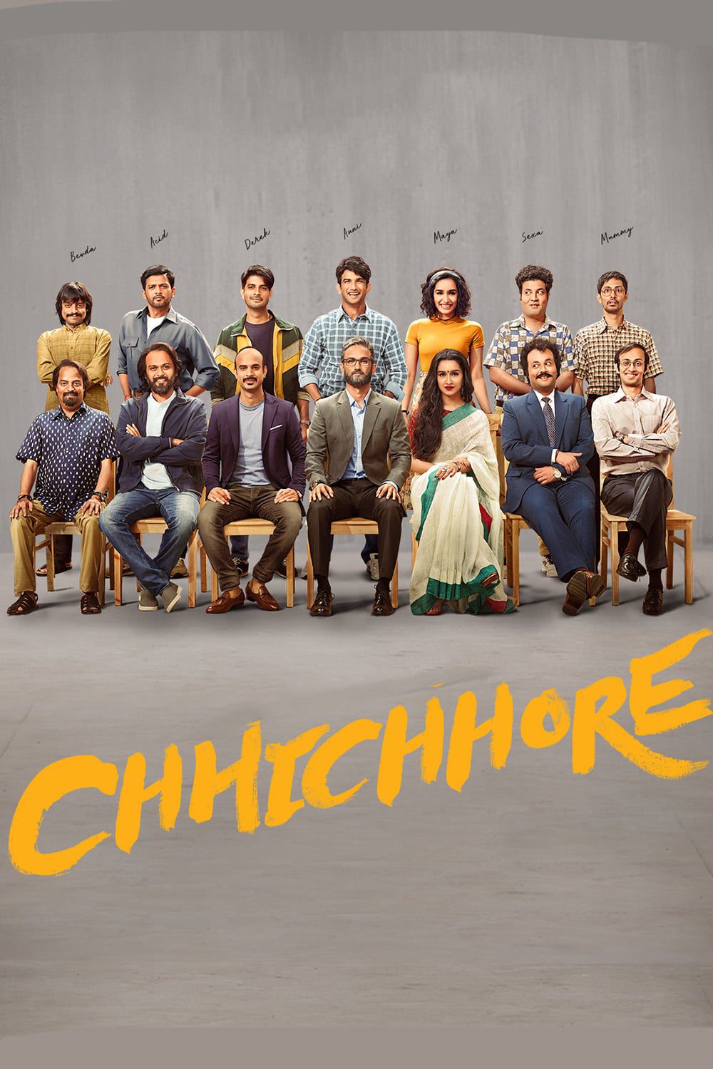 Poster for the movie "Chhichhore"