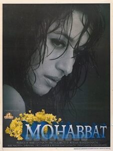 Poster for the movie "Mohabbat"