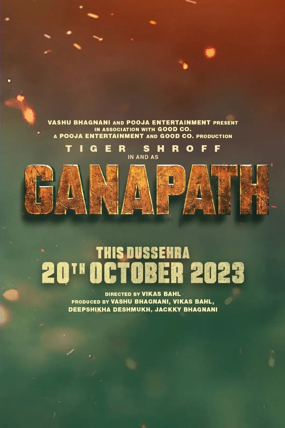 Poster for the movie "Ganapath"