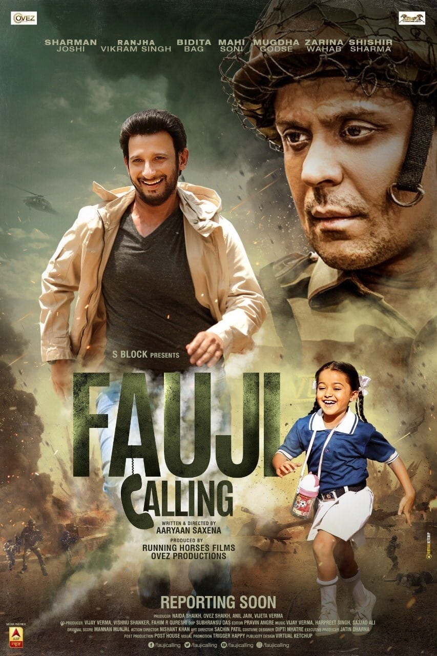 Poster for the movie "Fauji calling"