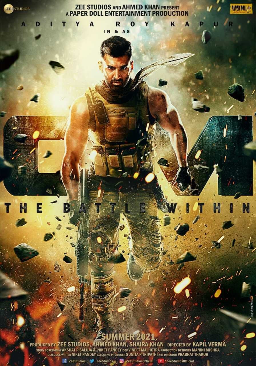 Poster for the movie "OM: The Battle Within"