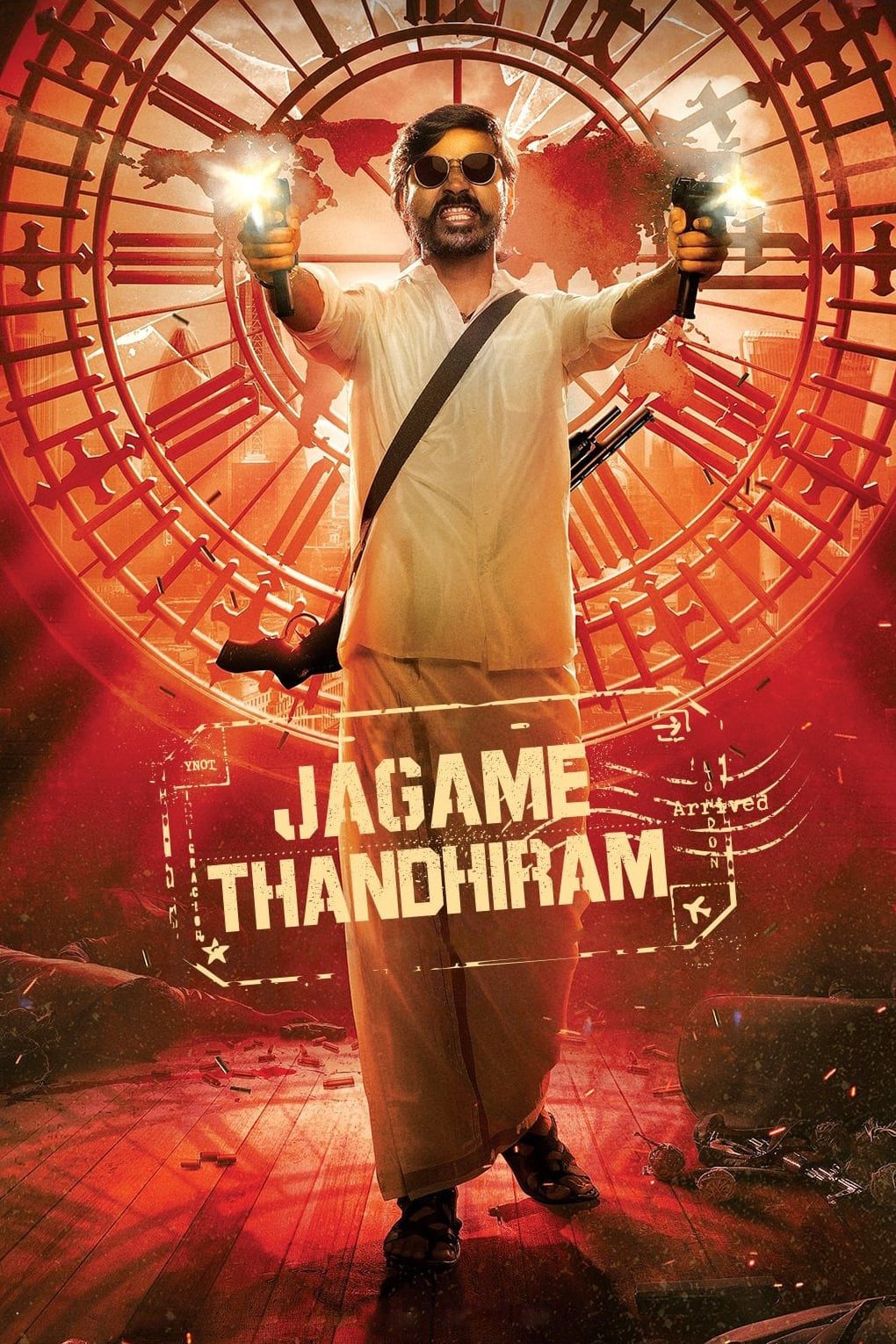 Poster for the movie "Jagame Thandhiram"