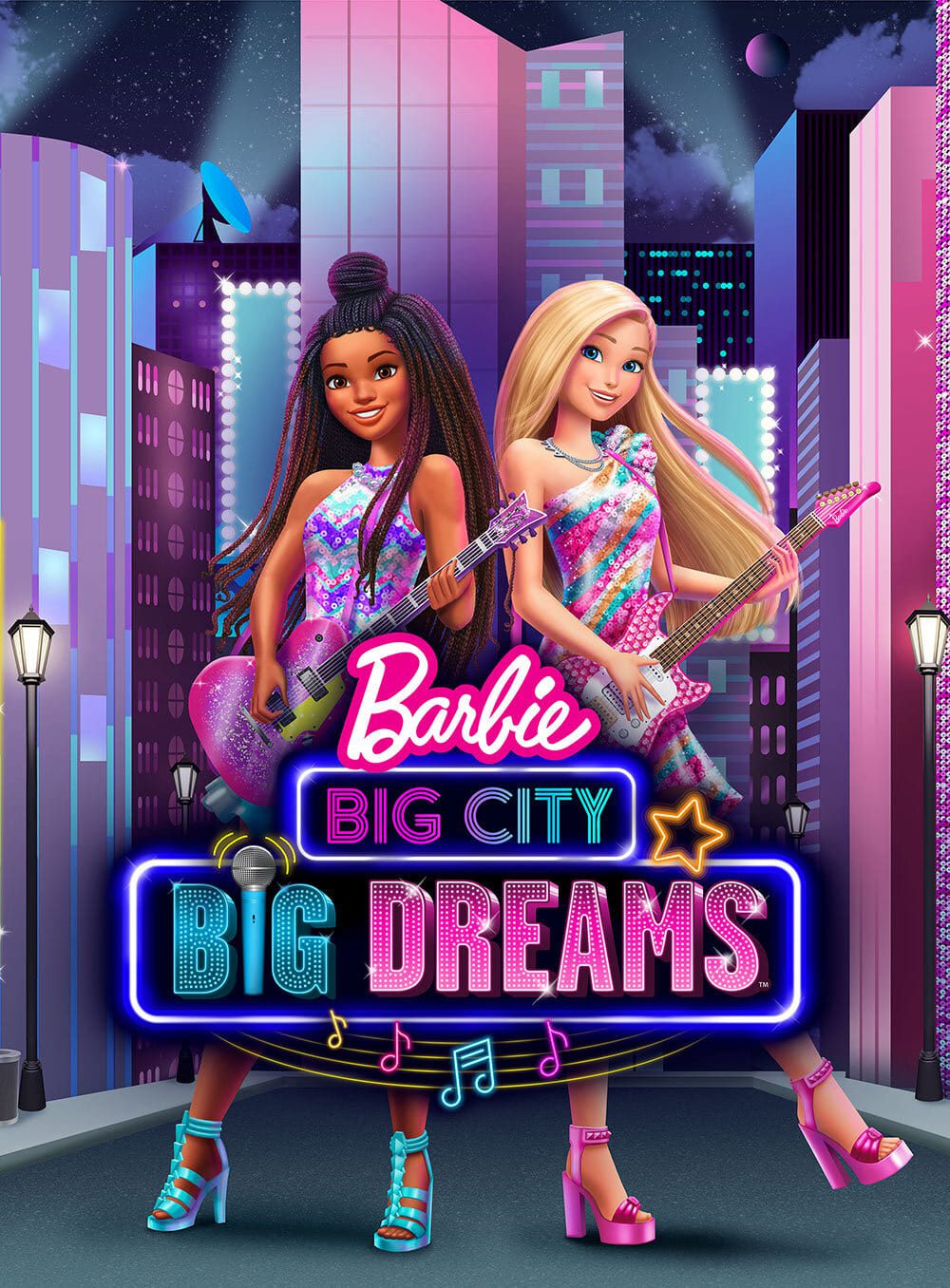 Poster for the movie "Barbie: Big City, Big Dreams"