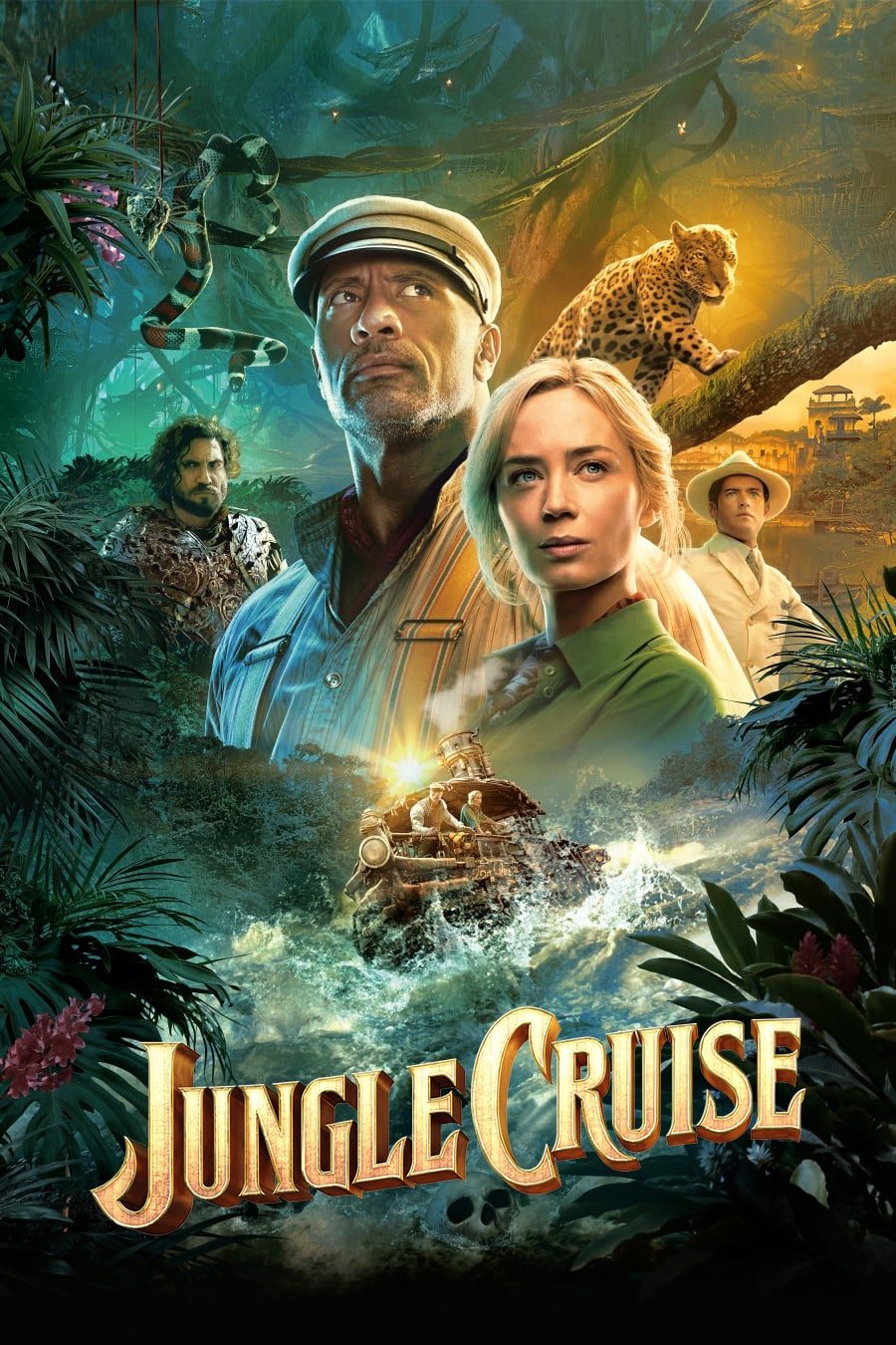 Poster for the movie "Jungle Cruise"