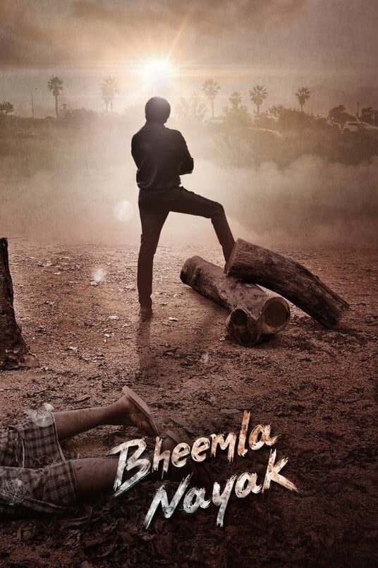 Poster for the movie "Bheemla Nayak"