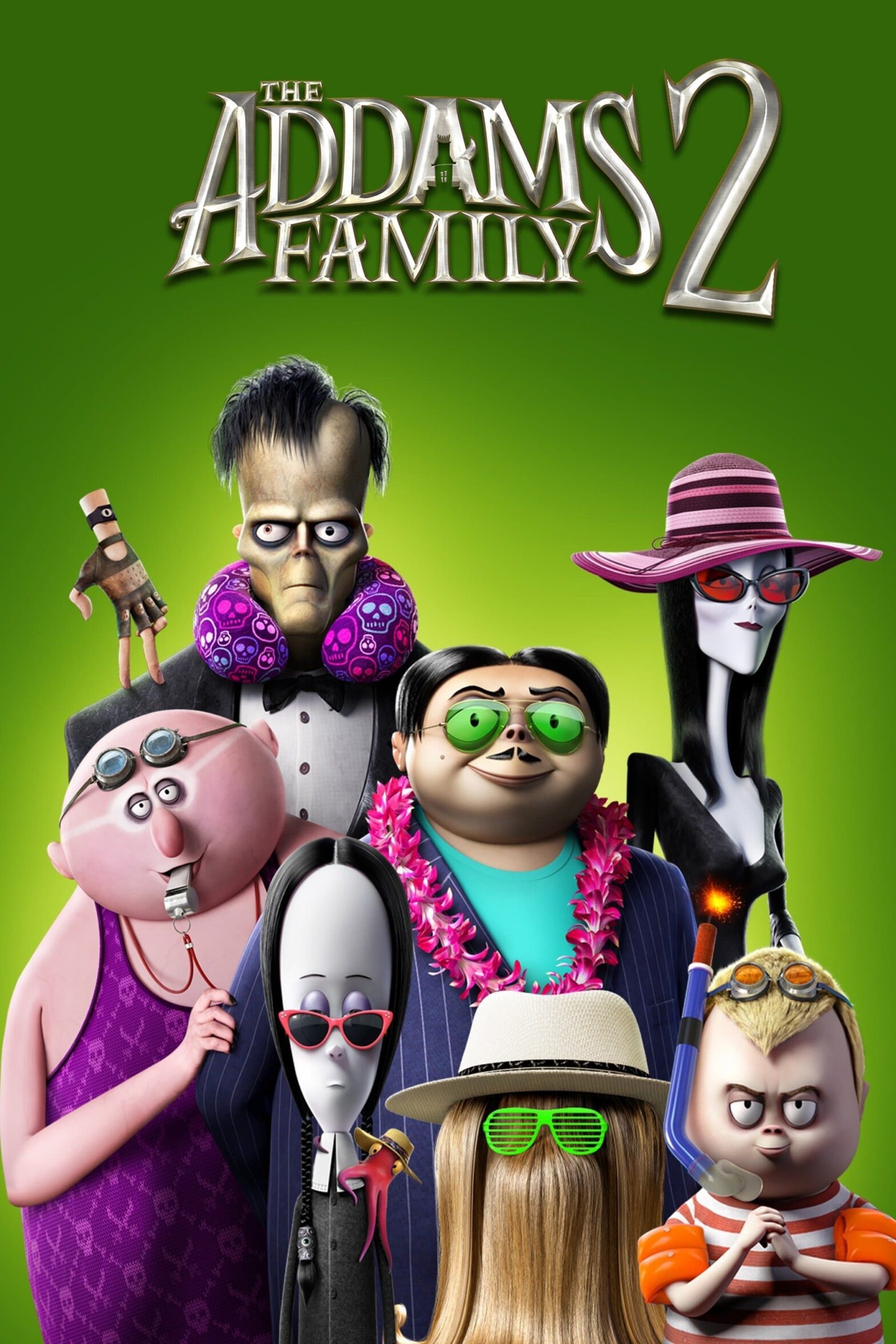 Poster for the movie "The Addams Family 2"