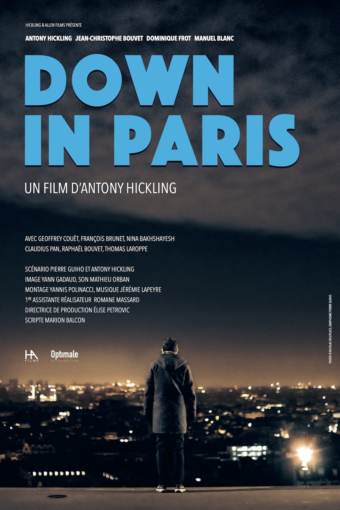 Poster for the movie "Down in Paris"