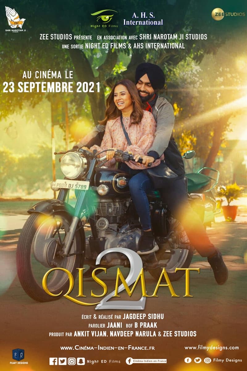 Poster for the movie "Qismat 2"