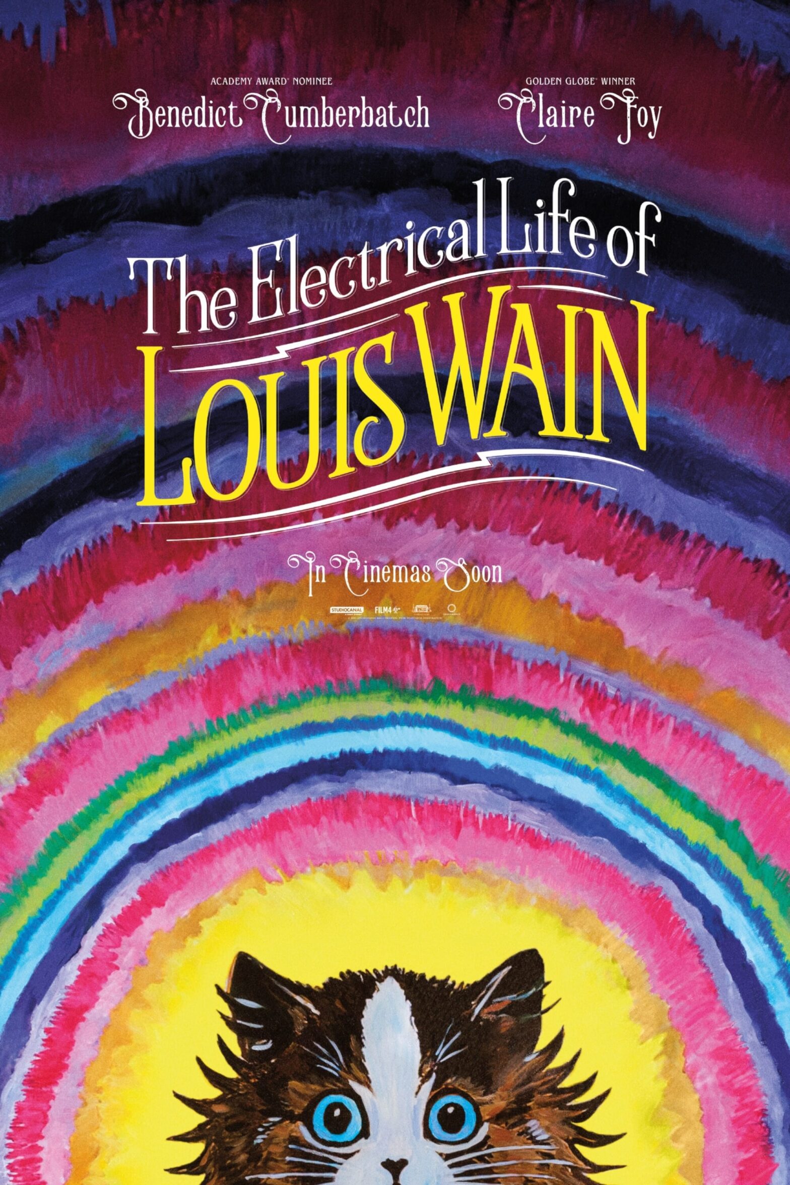 Poster for the movie "The Electrical Life of Louis Wain"