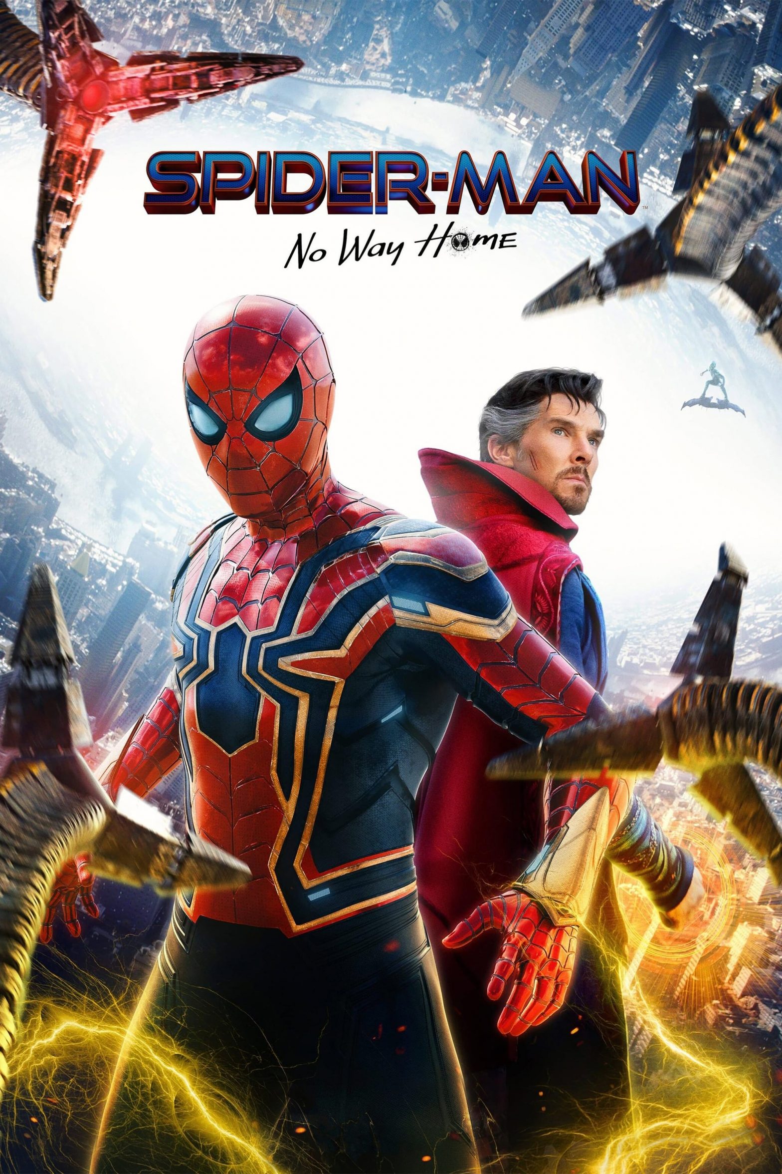 Poster for the movie "Spider-Man: No Way Home"