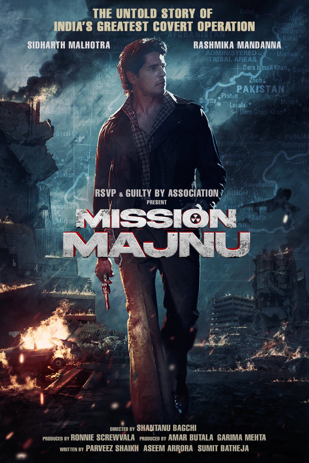 Poster for the movie "Mission Majnu"