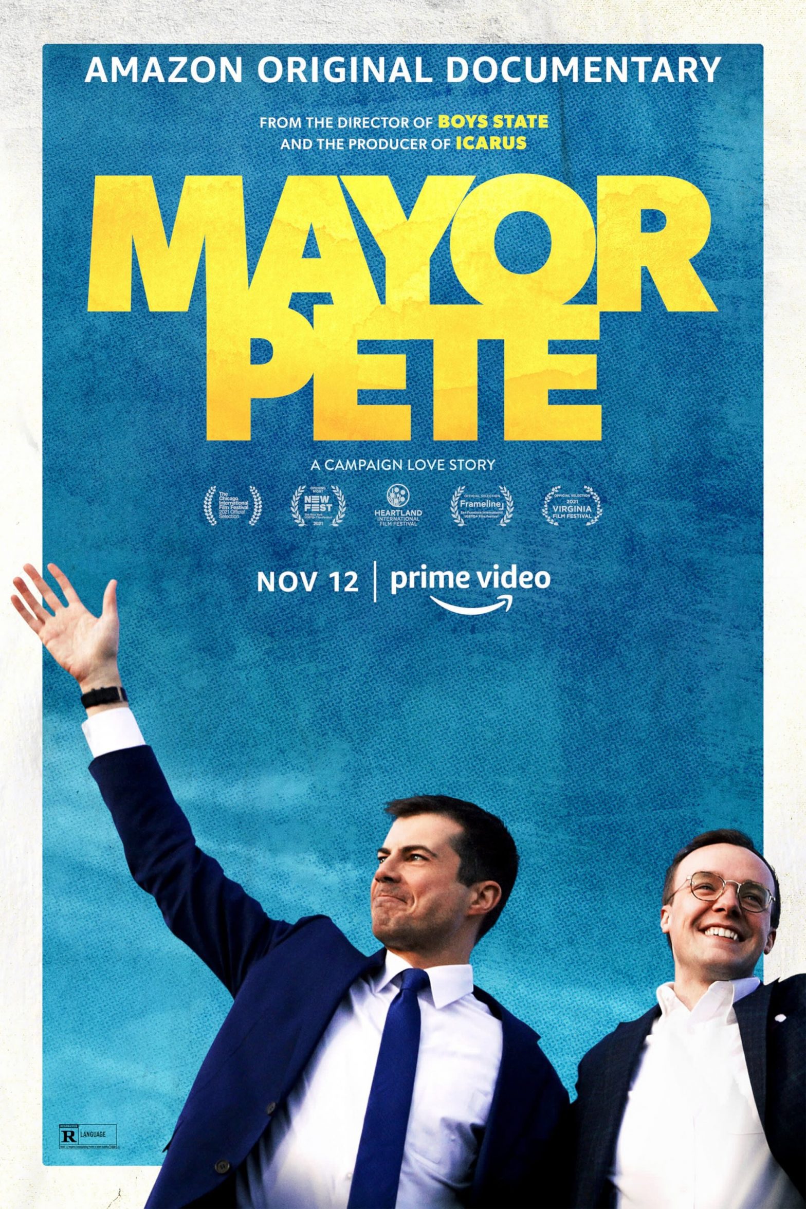 Poster for the movie "Mayor Pete"