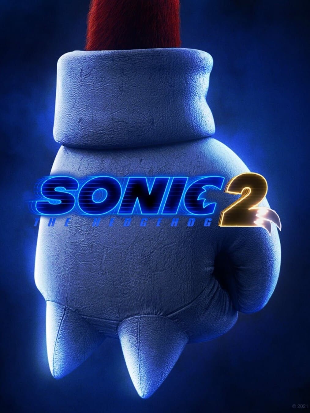 Poster for the movie "Sonic the Hedgehog 2"