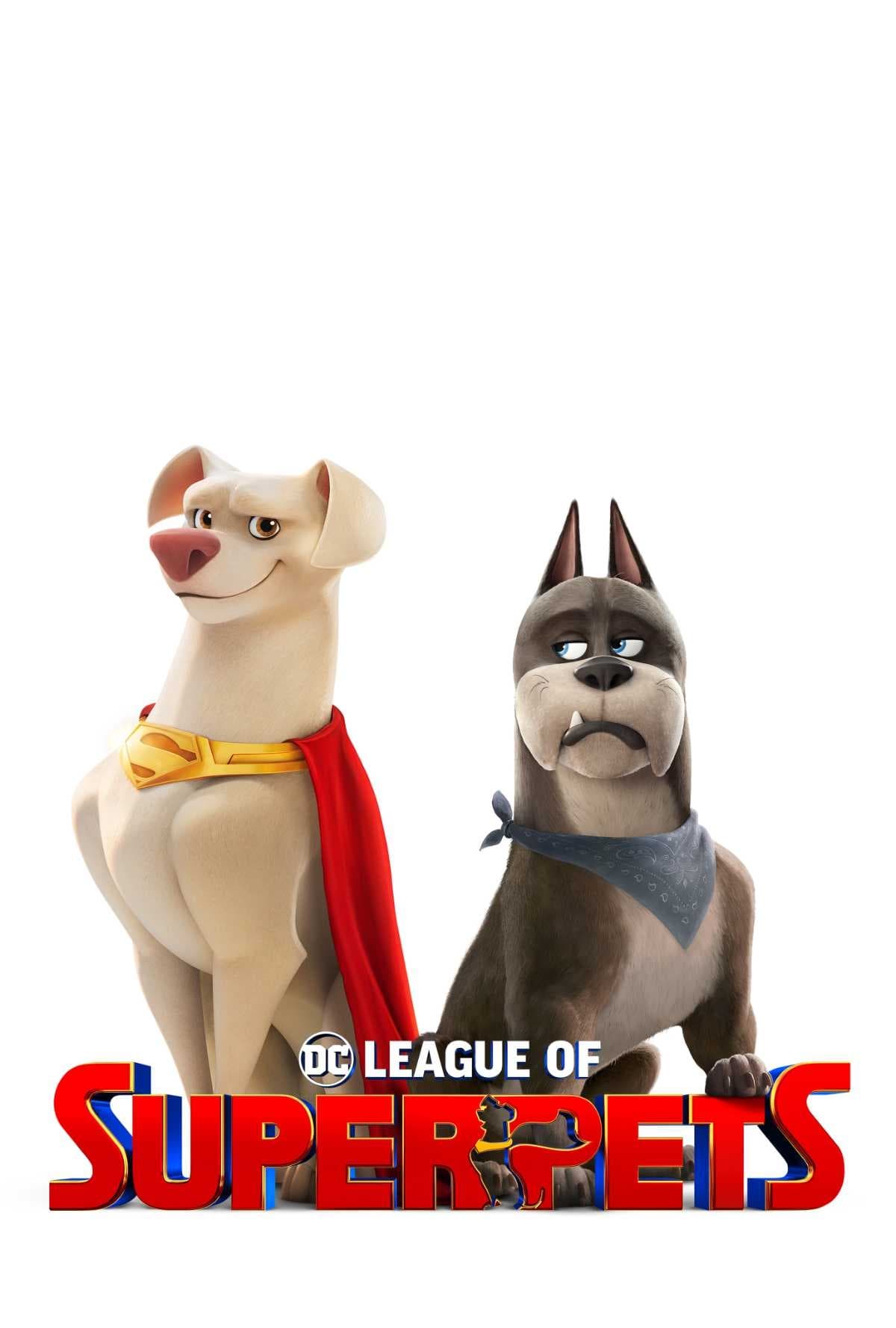 Poster for the movie "DC League of Super-Pets"