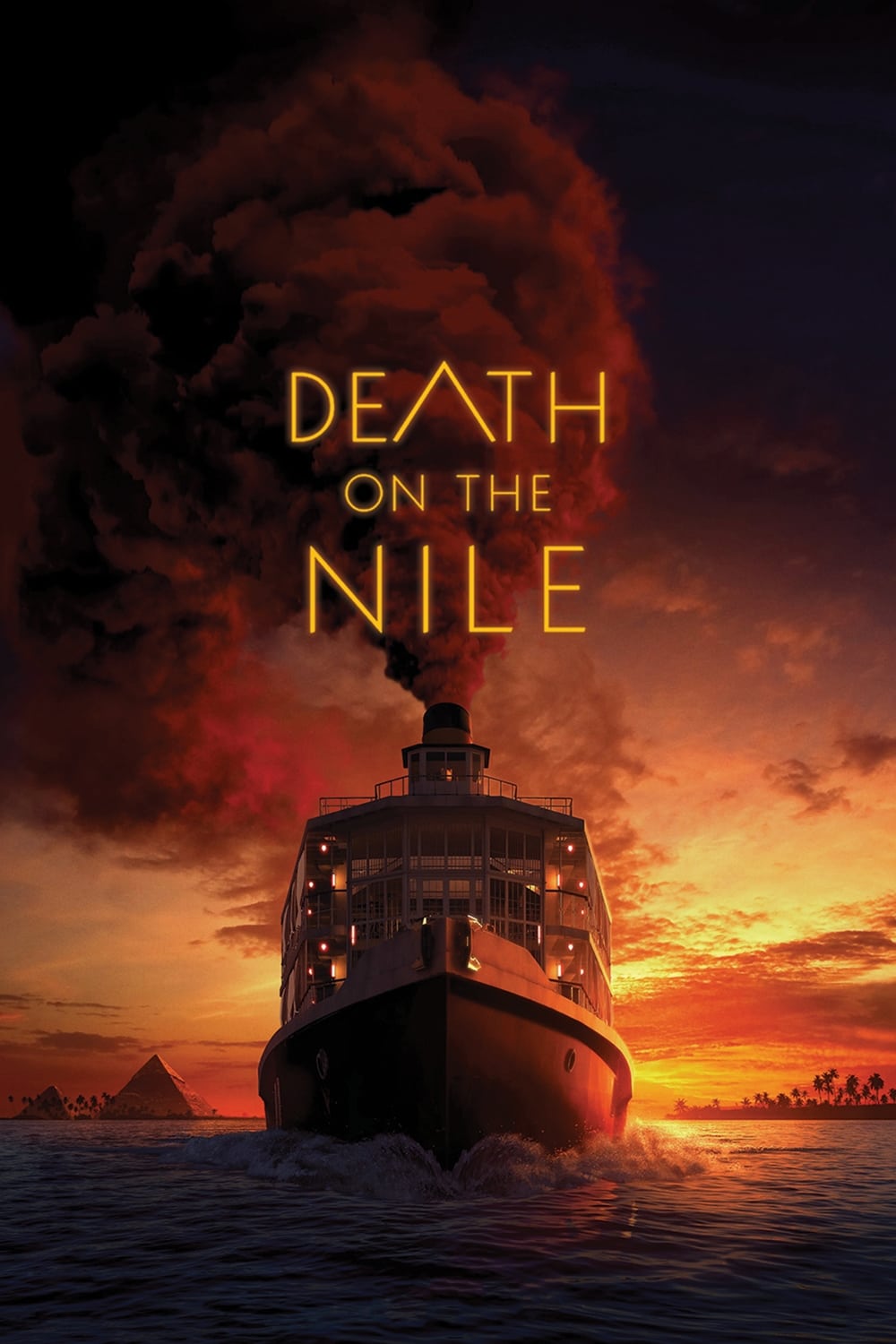 Poster for the movie "Death on the Nile"