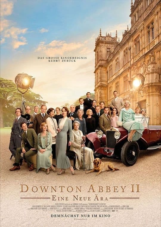 Poster for the movie "Downton Abbey: A New Era"