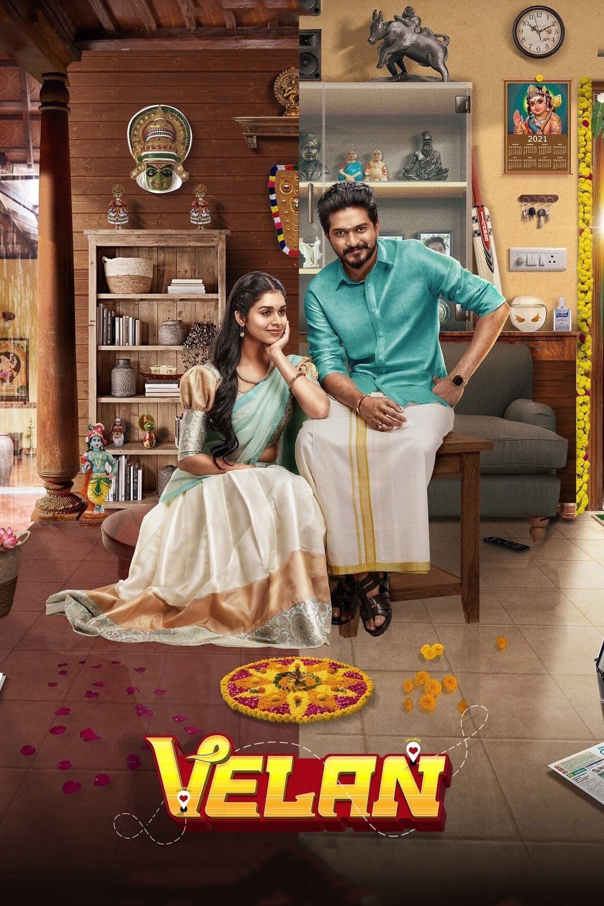 Poster for the movie "Velan"
