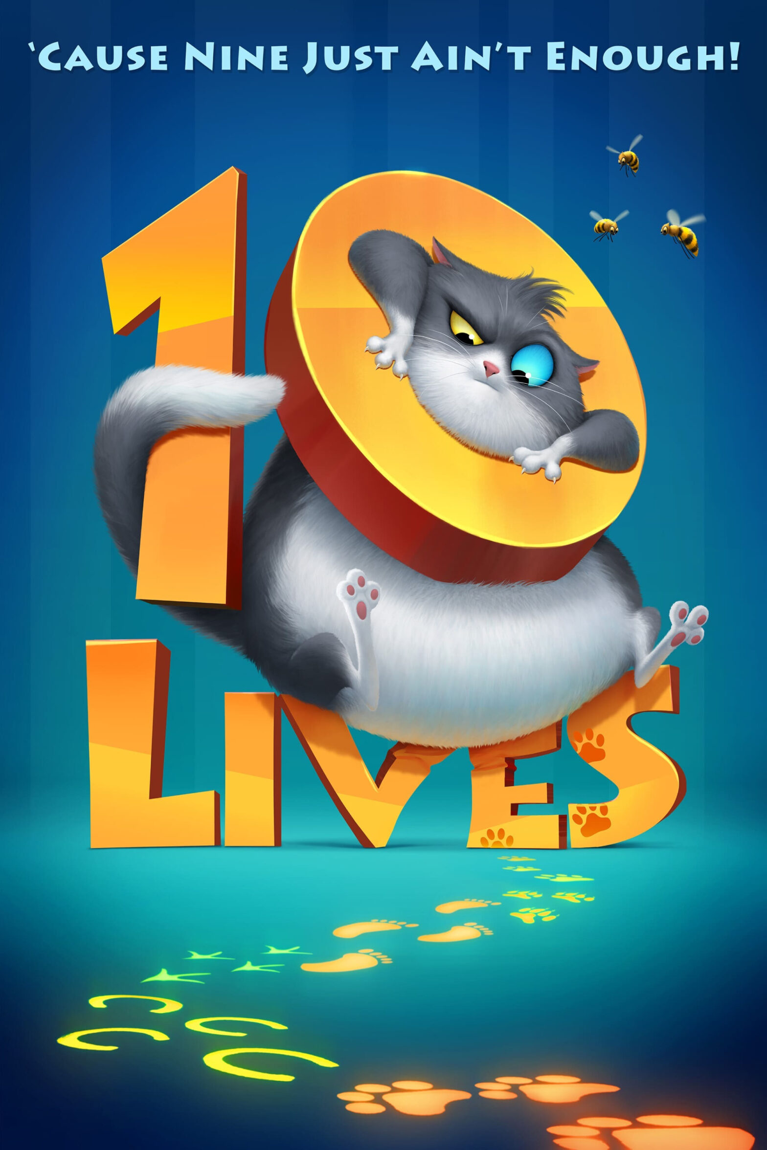 Poster for the movie "10 Lives"