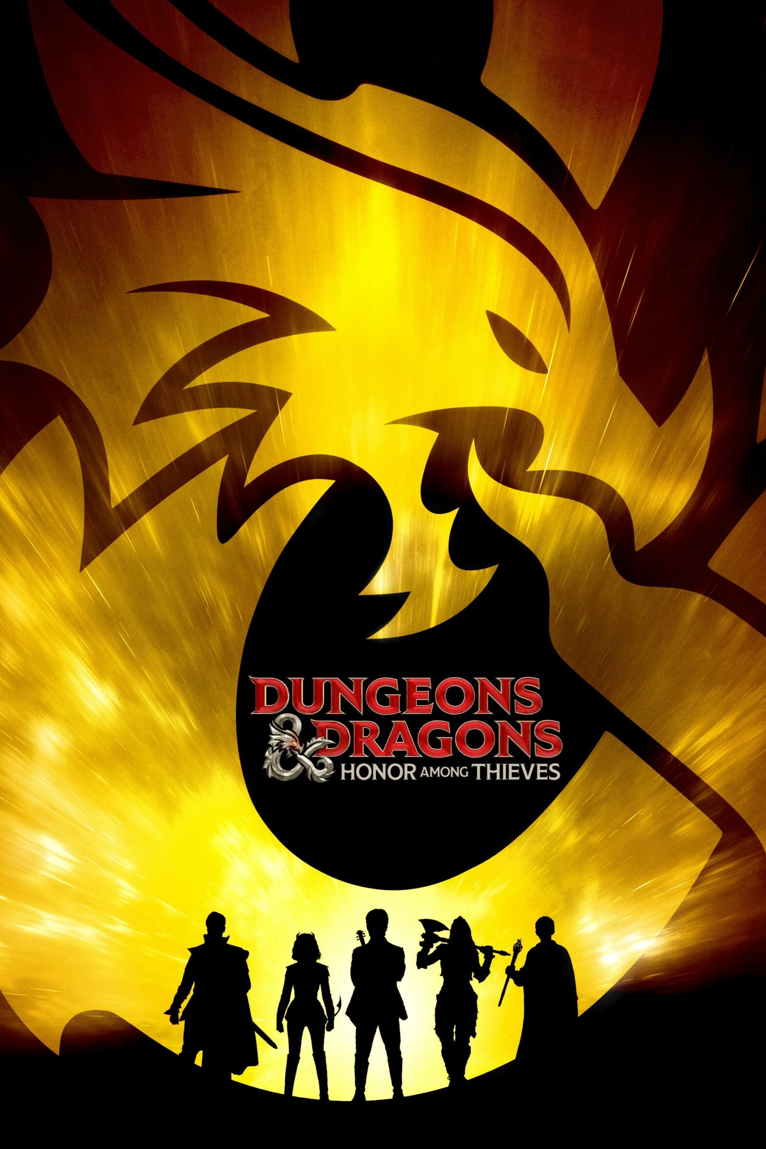 Poster for the movie "Dungeons & Dragons: Honor Among Thieves"