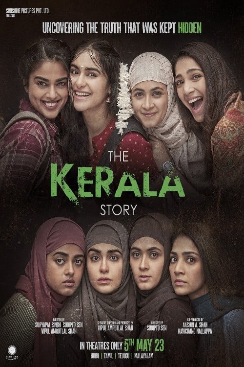 Poster for the movie "The Kerala Story"