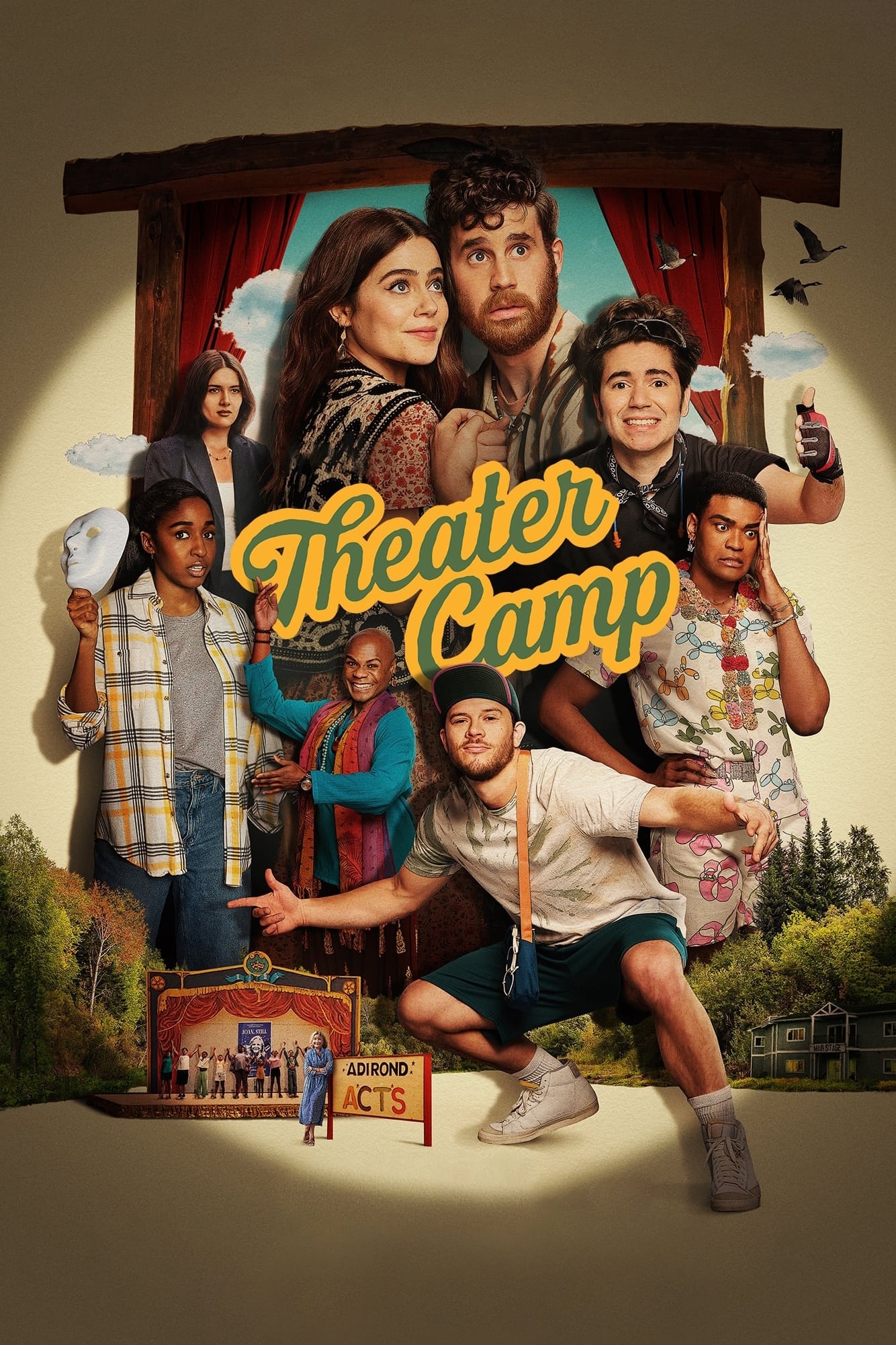 Poster for the movie "Theater Camp"