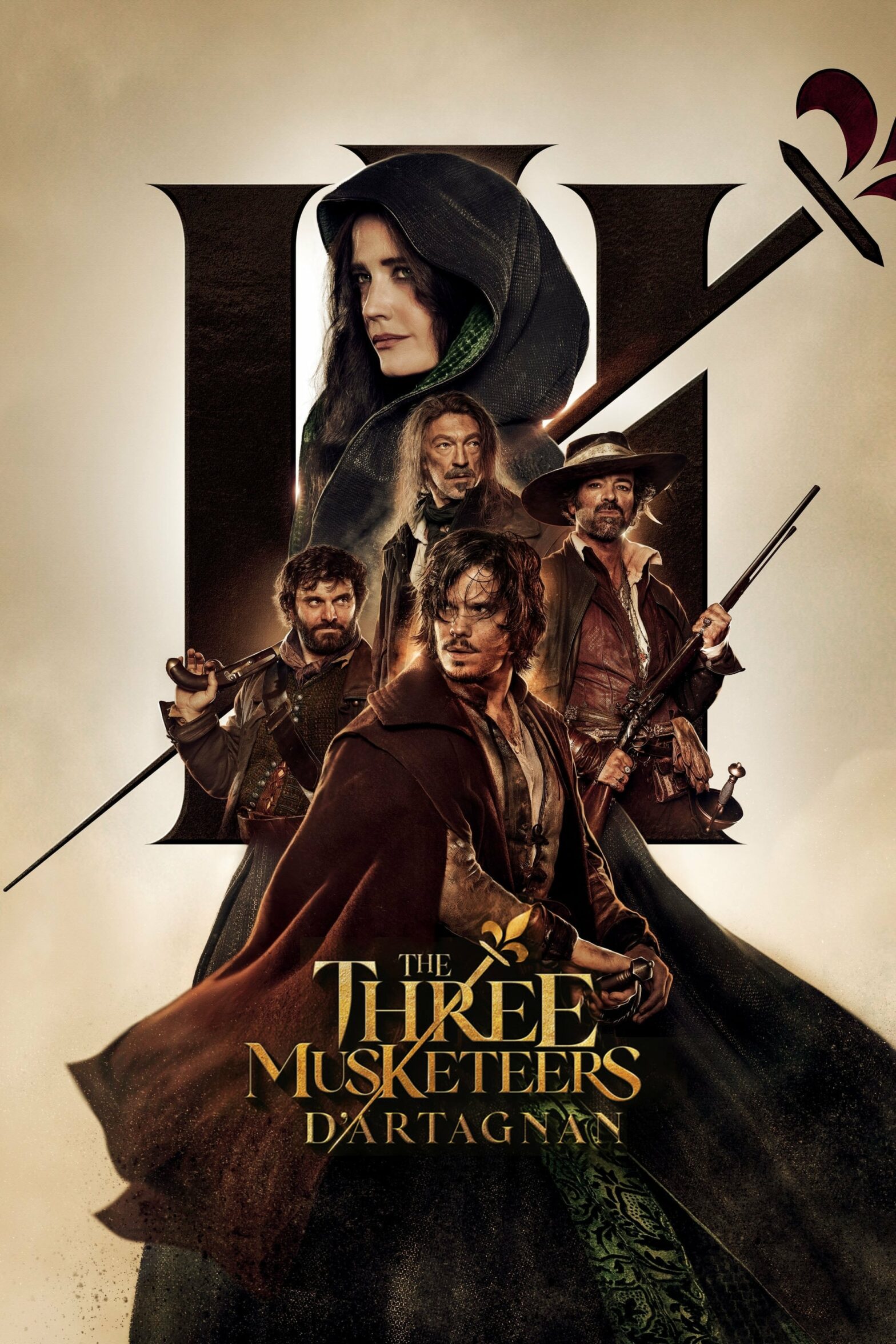 Poster for the movie "The Three Musketeers: D'Artagnan"