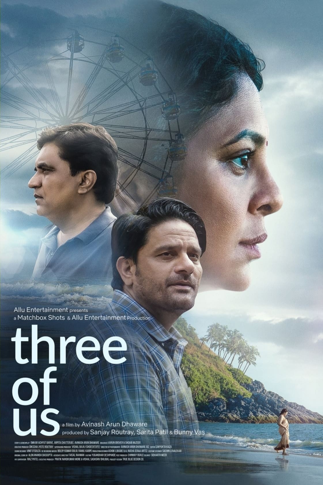 Poster for the movie "Three of Us"