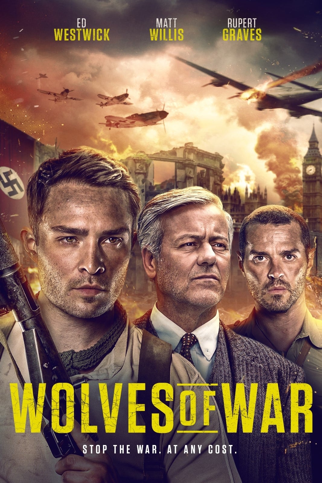 Poster for the movie "Wolves of War"